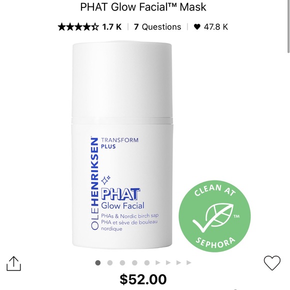 Ole henriksen Phat Glow Facial Mask - Picture 2 of 3